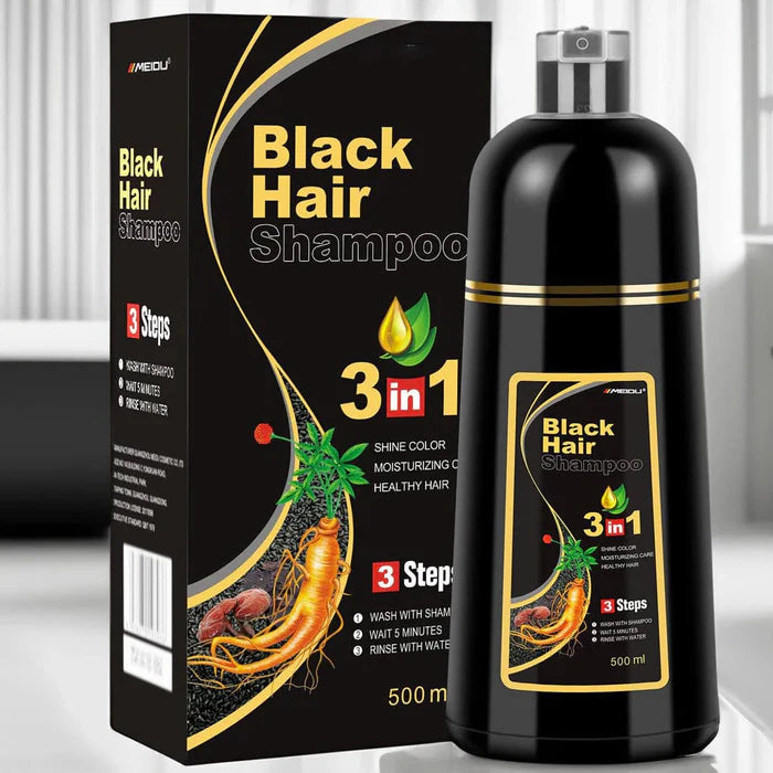 Black Hair Shampoo (Buy 1 Get 1 Free)