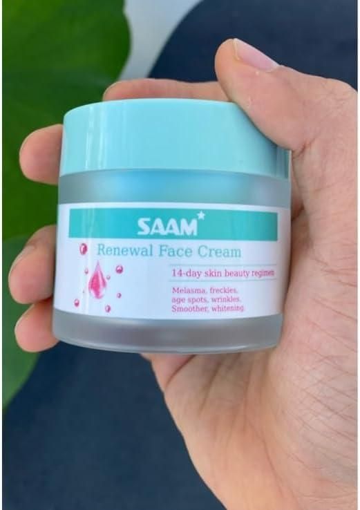 Saam renewal face cream, remove wrinkles, melasma, freckles, skin aging, dark skin