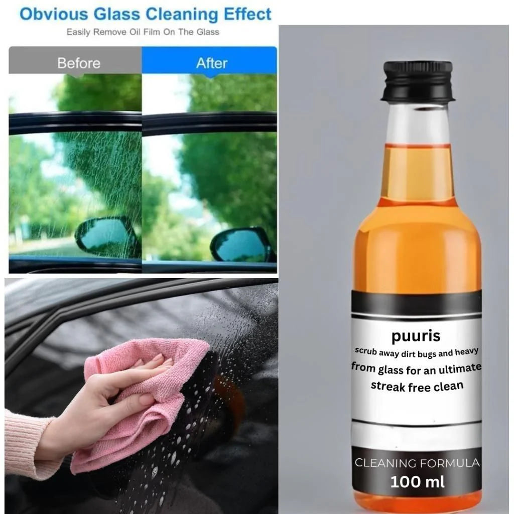 Glass Cleaning Agent - (Buy 1 Get 1 Free)