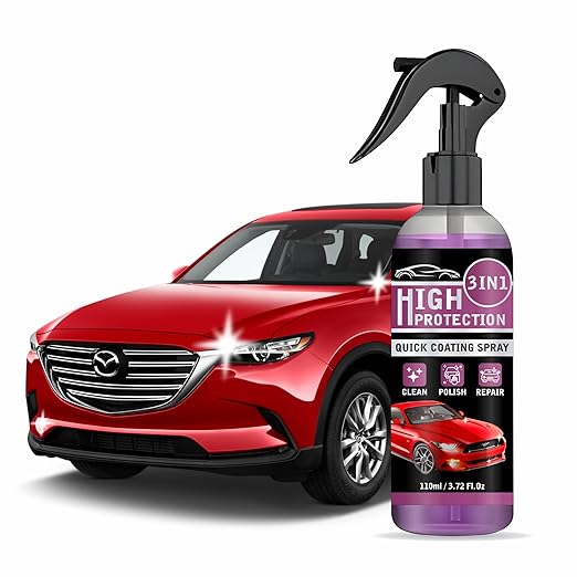 Premium 3 IN 1 Quick High Protection Car Coating Spray (Buy 1 Get 1 Free)